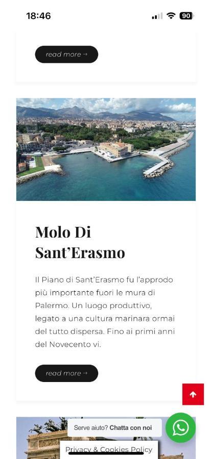 Апартаменти Casa Vacanze La Rocca 2 Палермо Екстер'єр фото